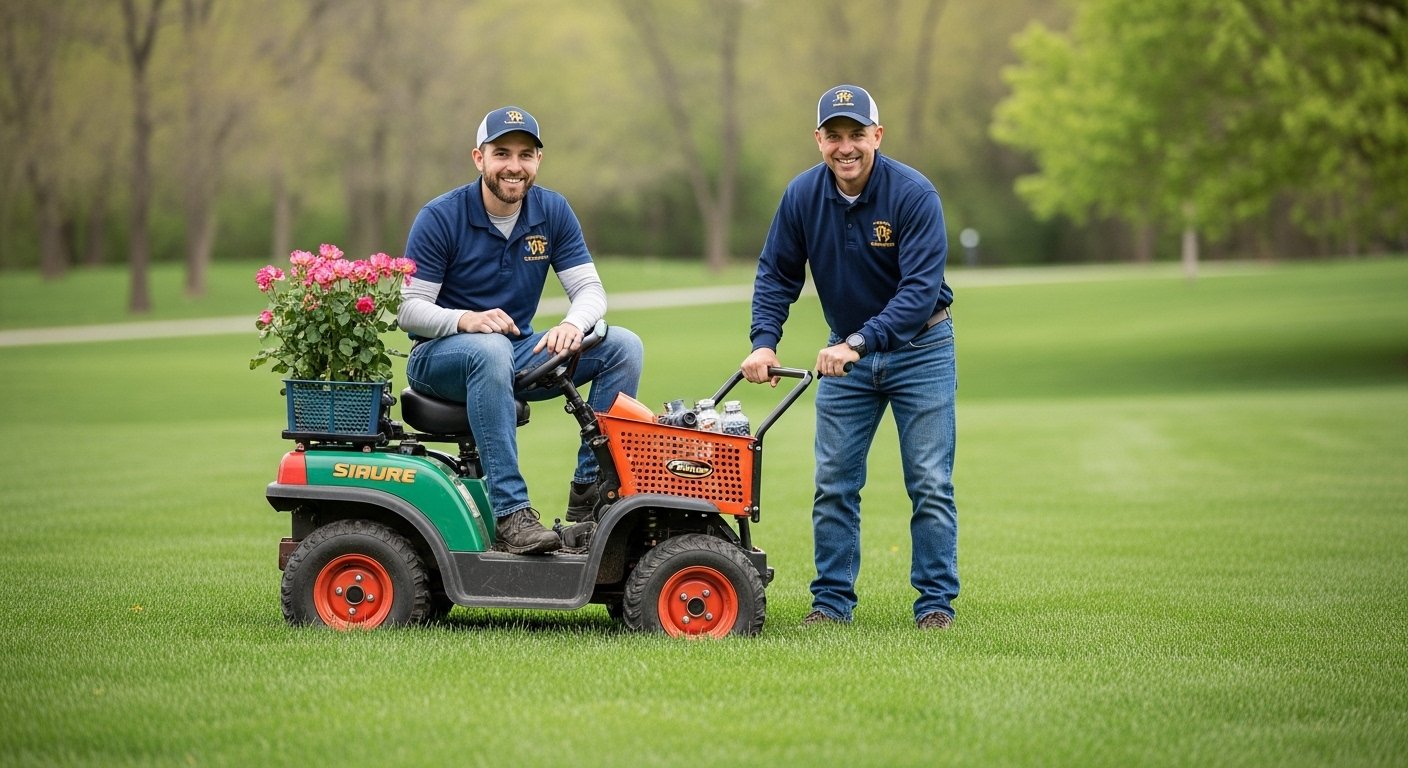 Weekly lawn maintenance in Shelton CT